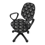 Black And White Dream Catcher Print Office Chair Cover