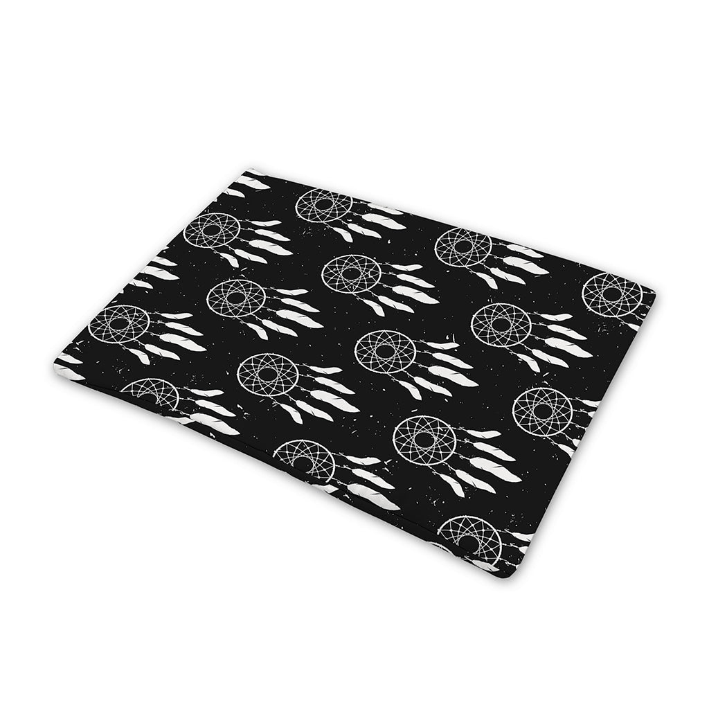 Black And White Dream Catcher Print Pet Cooling Mat Cover