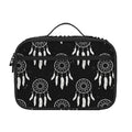 Black And White Dream Catcher Print Portable Lunch Bag