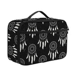 Black And White Dream Catcher Print Portable Lunch Bag