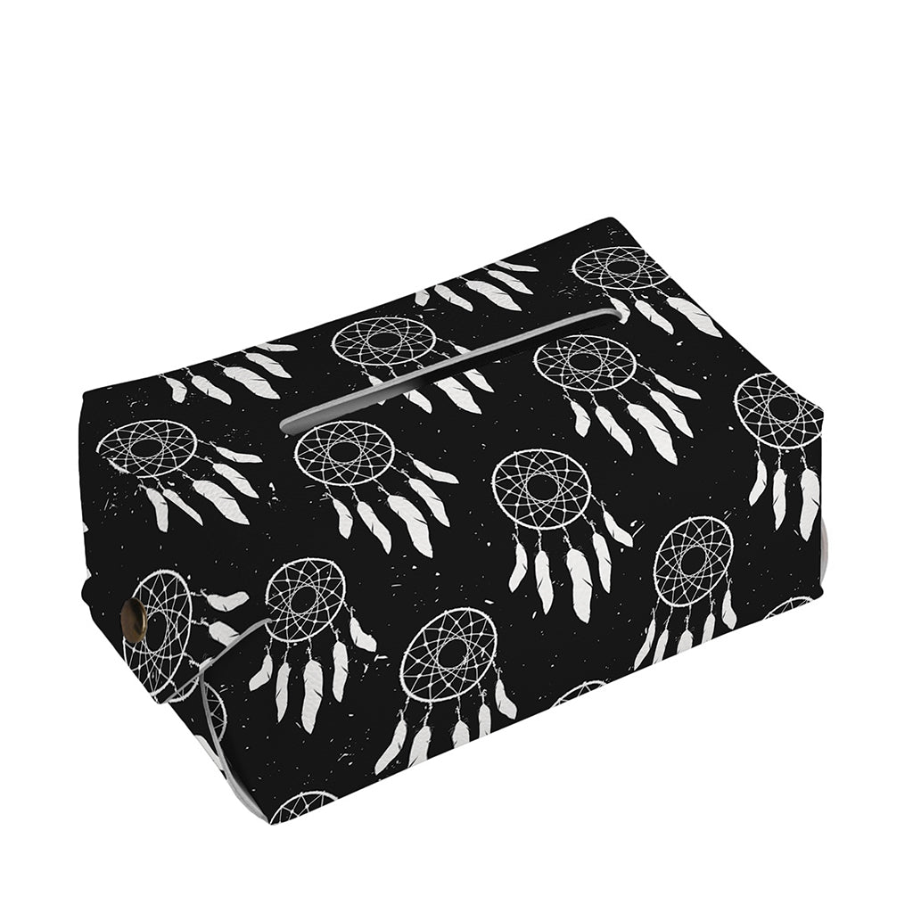 Black And White Dream Catcher Print Rectangle Tissue Box Cover