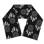 Black And White Dream Catcher Print Scarf