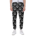 Black And White Dream Catcher Print Scuba Joggers