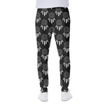 Black And White Dream Catcher Print Scuba Joggers