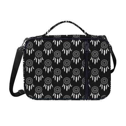 Black And White Dream Catcher Print Shoulder Strap Bible Bag