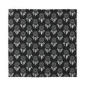 Black And White Dream Catcher Print Silk Bandana