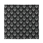Black And White Dream Catcher Print Silk Bandana