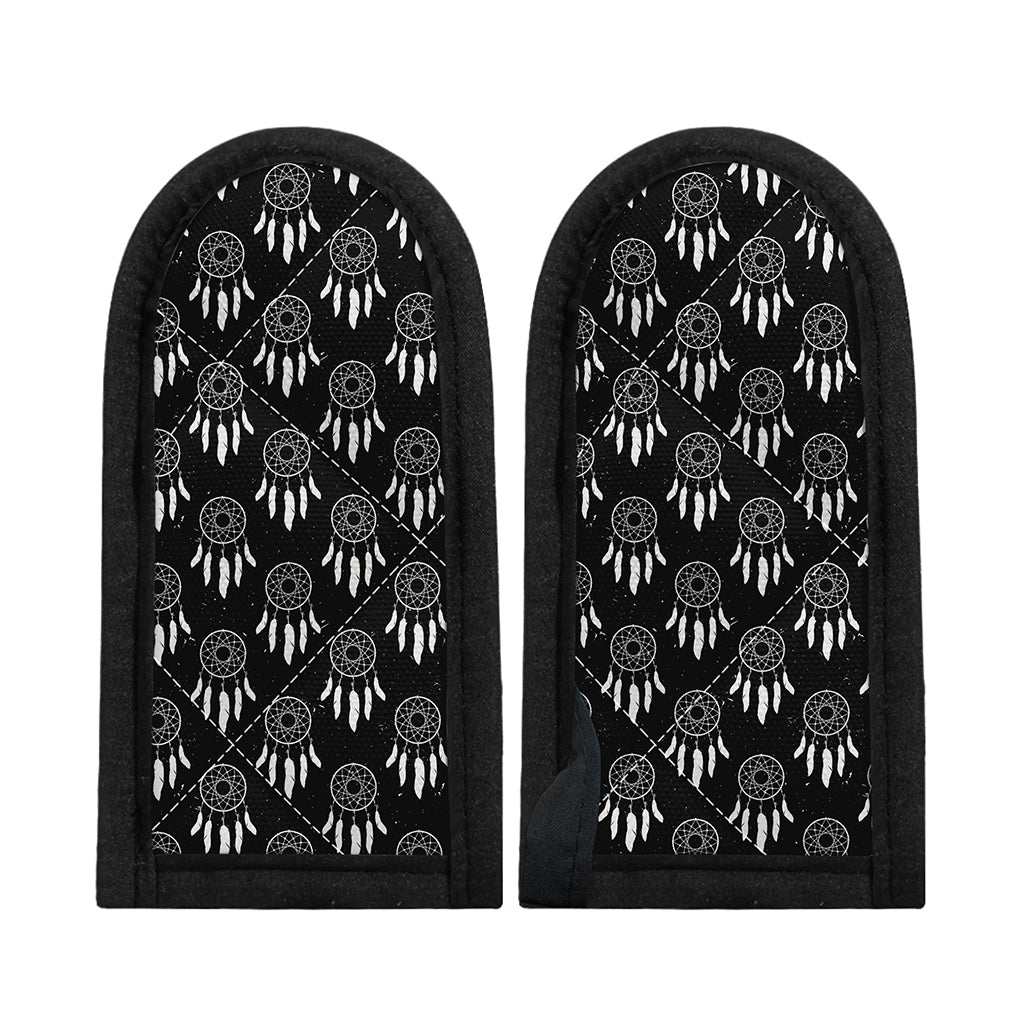 Black And White Dream Catcher Print Skillet Handle Cover