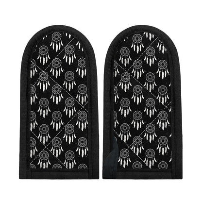 Black And White Dream Catcher Print Skillet Handle Cover