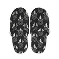 Black And White Dream Catcher Print Slippers
