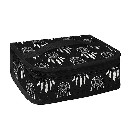 Black And White Dream Catcher Print Small Lunch Bag