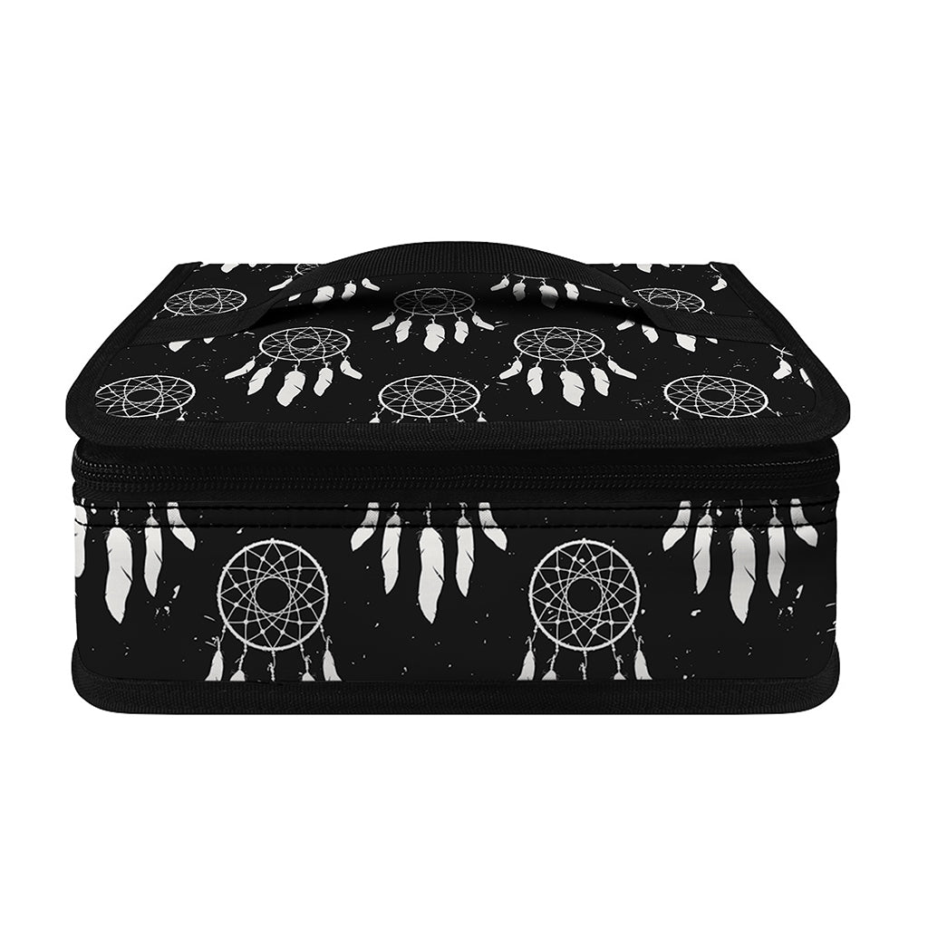 Black And White Dream Catcher Print Small Lunch Bag