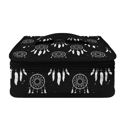 Black And White Dream Catcher Print Small Lunch Bag