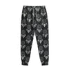 Black And White Dream Catcher Print Sweatpants