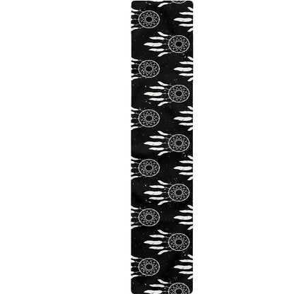 Black And White Dream Catcher Print Table Runner