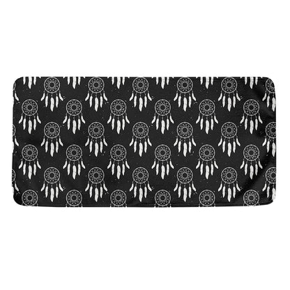 Black And White Dream Catcher Print Towel