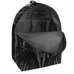 Black And White Eagle Print Backpack