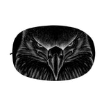 Black And White Eagle Print Car Side Mirror Covers