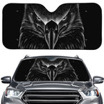 Black And White Eagle Print Car Windshield Sun Shade