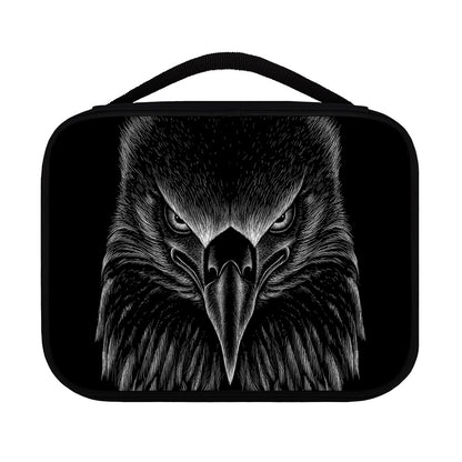 Black And White Eagle Print Classic Bible Case