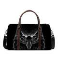 Black And White Eagle Print Duffel Bag