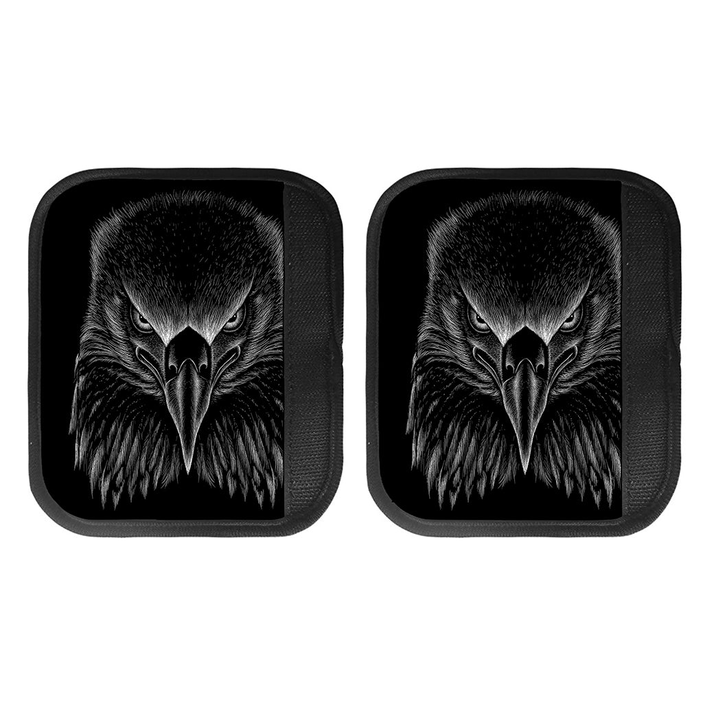 Black And White Eagle Print Handle Covers
