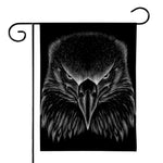 Black And White Eagle Print House Flag
