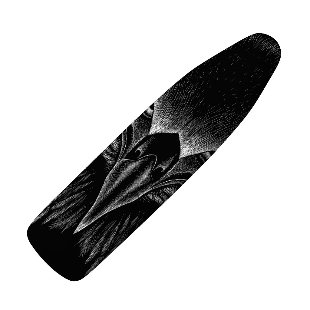 Black And White Eagle Print Ironing Board Cover