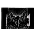 Black And White Eagle Print Placemat