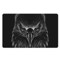 Black And White Eagle Print Polyester Doormat