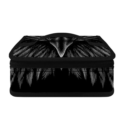 Black And White Eagle Print Small Lunch Bag