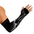Black And White Eagle Print Sun Protection Arm Sleeves
