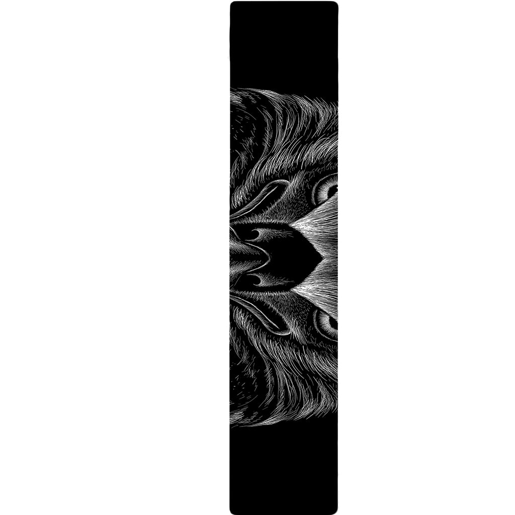 Black And White Eagle Print Table Runner