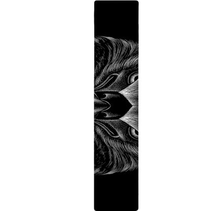 Black And White Eagle Print Table Runner