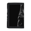 Black And White Eagle Print Trifold Wallet