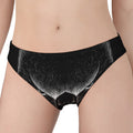 Black And White Eagle Print Women's Panties
