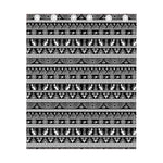 Black And White Egypt Pattern Print Curtain