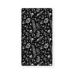 Black And White Egyptian Pattern Print Baby Crib Sheet