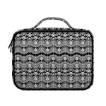 Black And White Ethnic Boho Print Briefcase Bible Bag