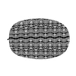 Black And White Ethnic Boho Print Car Side Mirror Covers