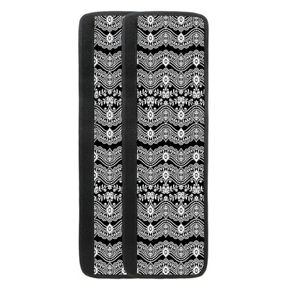 Black And White Ethnic Boho Print Refrigerator Handle Covers