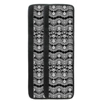 Black And White Ethnic Boho Print Refrigerator Handle Covers