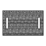 Black And White Ethnic Pattern Print Golf Cart Seat Cover
