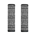 Black And White Ethnic Pattern Print Handle Covers