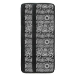 Black And White Ethnic Pattern Print Refrigerator Handle Covers