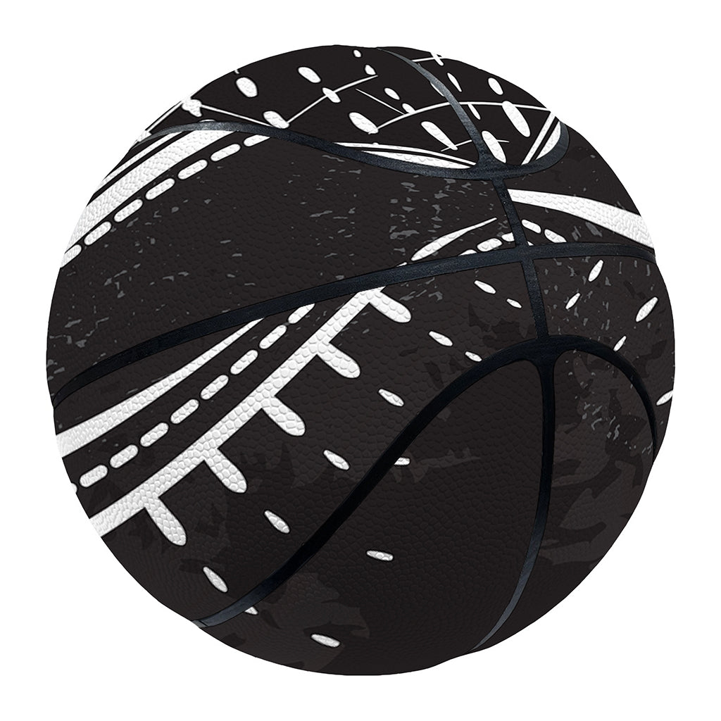 Black And White Eye of Providence Print Basketball