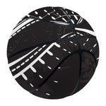 Black And White Eye of Providence Print Basketball
