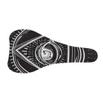 Black And White Eye of Providence Print Bicycle Seat Cover