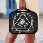 Black And White Eye of Providence Print Classic Bible Case