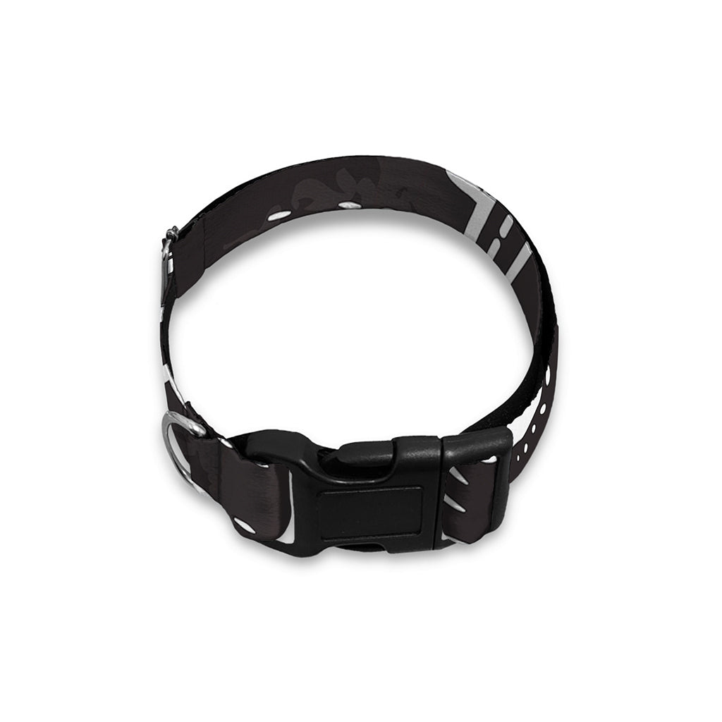Black And White Eye of Providence Print Dog Collar